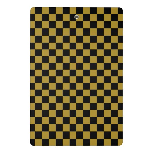 Schwarzweißmuster der Karton-Tafel Mini Klemmbrett (Rückseite)