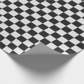 Schwarzweißmuster Geschenkpapier (Ecke)