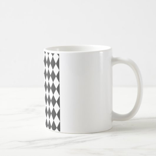 Schwarzweißmuster Kaffeetasse (Rechts)
