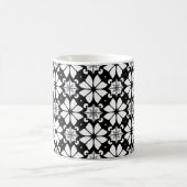 Schwarzweißmuster Kaffeetasse (Mittel)