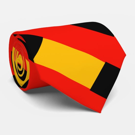 Schwarzweißmuster Krawatte (Gerollt)