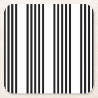 Schwarzweißmuster mit fünf Streifen