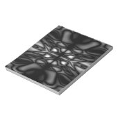 Schwarzweißmuster Notizblock (Rotiert)