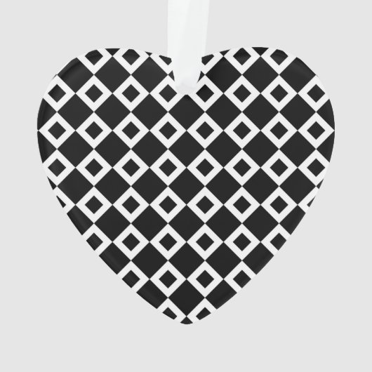 Schwarzweißmuster Ornament (Rückseite)