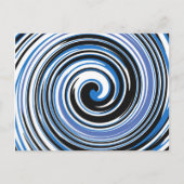 Schwarzweißmuster Postkarte (Vorderseite)