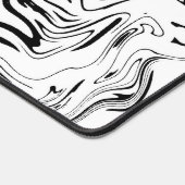 Schwarzweißmuster Schreibtischunterlage (Ecke)