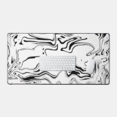 Schwarzweißmuster Schreibtischunterlage (Tastatur & Maus)