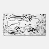 Schwarzweißmuster Schreibtischunterlage (Vorderseite)