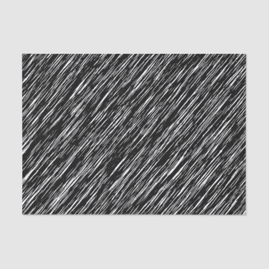Schwarzweißmuster Seidenpapier (Vorderseite)