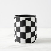 Schwarzweißmuster Tasse (Zentrum)