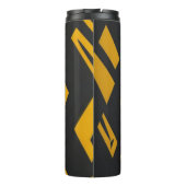 Schwarzweißmuster Thermosbecher (Rückseite)