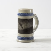 Schwarzweißnachthimmel Bierglas (VorderseiteRechts)