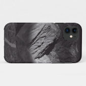 Schwarzweißnachthimmel Case-Mate iPhone Hülle (Rückseite (Horizontal))