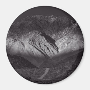 Schwarzweißnachthimmel Magnet