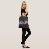 Schwarzweißnachthimmel Tasche (Am Model)