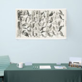 Schwarzweißornithologie-Vogelsammlung Banner (Messeveranstaltung)