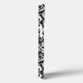 Schwarzweißpaisley Case-Mate iPhone Hülle (Rückseite / Rechts)