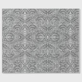 Schwarzweißpapier Geschenkpapier (Flach)