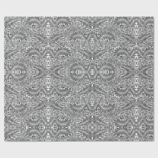 Schwarzweißpapier Geschenkpapier (Flach)