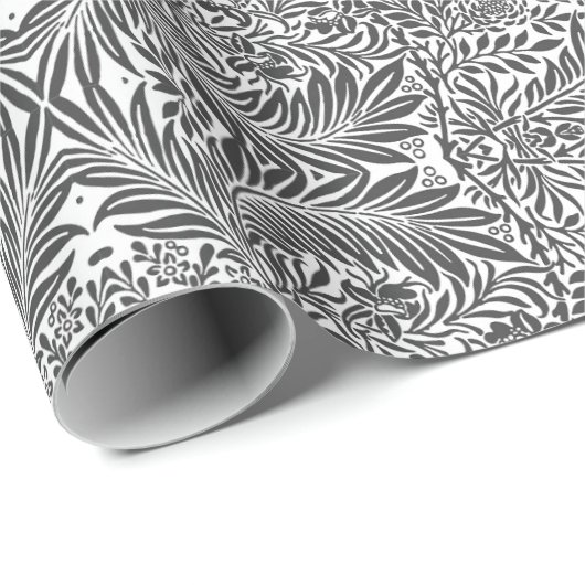 Schwarzweißpapier Geschenkpapier (Rolleneckpunkt)