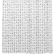 Schwarzweißpfeile. Modern skandinavisch