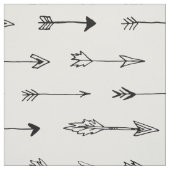 Schwarzweißpfeile. Modern skandinavisch Stoff (Muster)