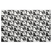 Schwarzweißpferde Stoff (Yard (91,4 cm))