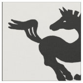 Schwarzweißpferde Stoff (Nahaufnahme)