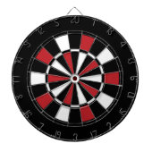 Schwarzweißplatine Dartscheibe (vorne)