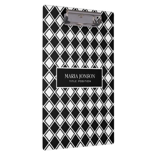 Schwarzweißplätze Klemmbrett (Rechts)