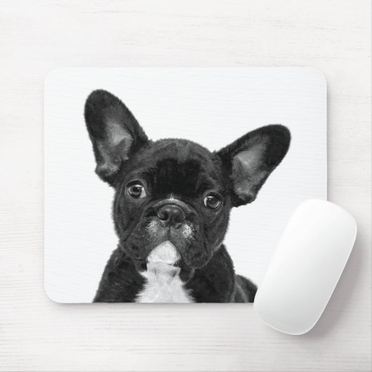 Schwarzweißportrait Mousepad (Mit Mouse)