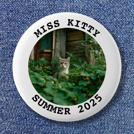 Schwarzweißrahmen mit Personalisiertem Foto Button