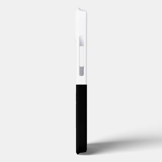 Schwarzweißrechtecke Case-Mate iPhone Hülle (Rückseite / Links)