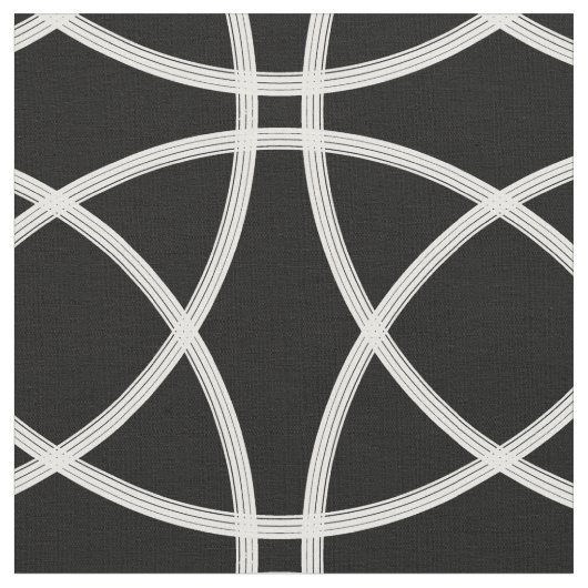 Schwarzweißringe Stoff (Nahaufnahme)