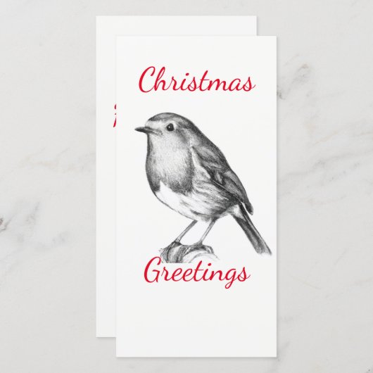 Schwarzweißrobin (Vorne/Hinten)