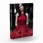 SchwarzWeißRoter Fotoblock (Links)