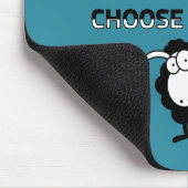 Schwarzweißschaf Mousepad (Ecke)
