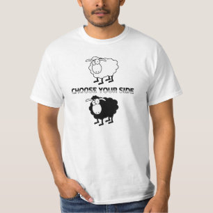 Schwarzweißschaf T-Shirt