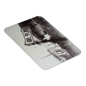 Schwarzweißschild Magnet (Rechte Seite)