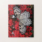 Schwarzweißschmetterling Puzzle (Vertikal)