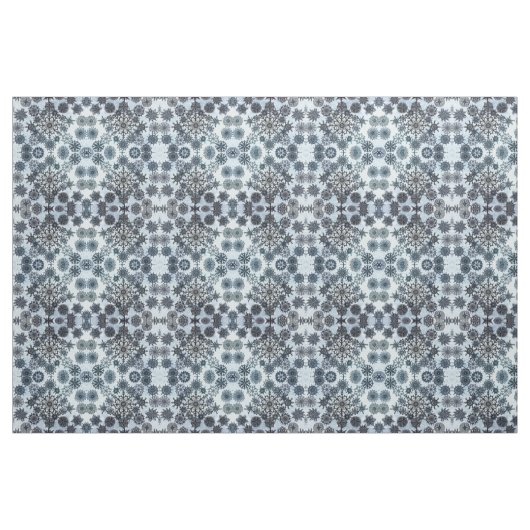 Schwarzweißschneeflocken Stoff (Fat Quarter (45,7 x 55,9 cm))