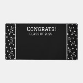 Schwarzweißschreibmatte Schreibtischunterlage (Vorderseite)