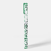 Schwarzweißscrollworkmuster Case-Mate iPhone Hülle (Rückseite / Links)