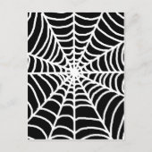 Schwarzweißspinnen Postkarte (Vorderseite)