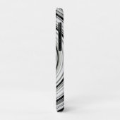 Schwarzweißspirale Case-Mate iPhone Hülle (Hinten/Links)