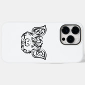 Schwarzweißstäbchen Case-Mate iPhone Hülle (Rückseite (Horizontal))