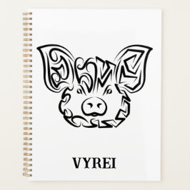 Schwarzweißstäbchen Planer