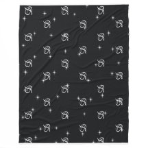 Schwarzweißsterne, moderne, einfache Sterne mit Mo