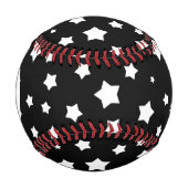 Schwarzweißsternmuster Baseball (Vorderseite)