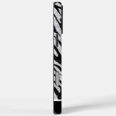 Schwarzweißstoff Case-Mate iPhone Hülle (Rückseite / Rechts)